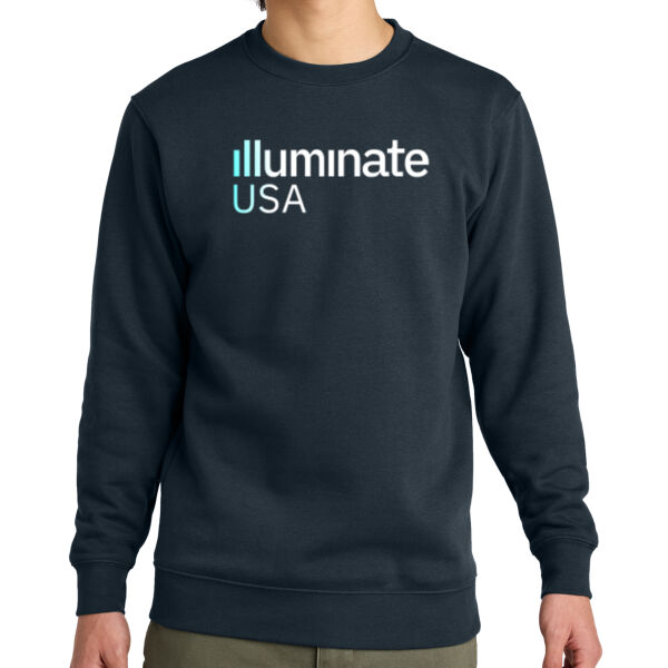 Illuminate USA - Unisex Everyday Fleece Crew Thumbnail