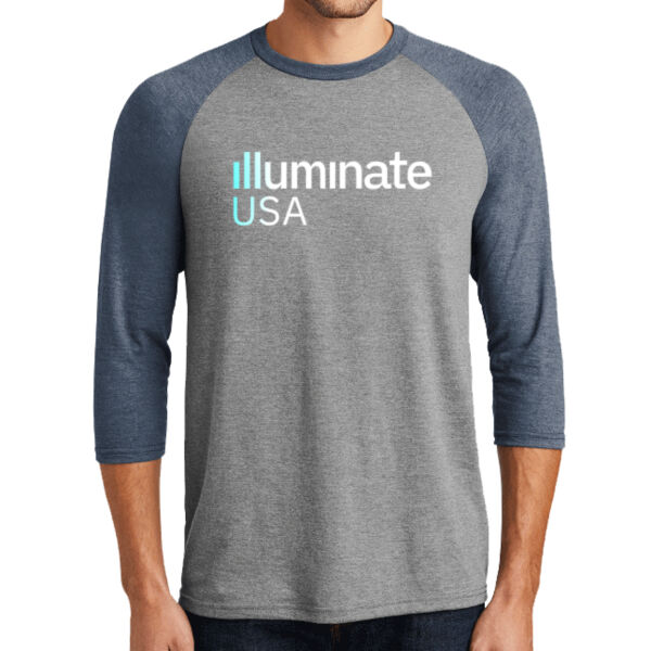Illuminate USA - Perfect Tri ® 3/4 Sleeve Raglan Thumbnail
