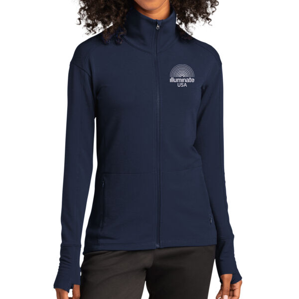 Illuminate  - Women's Sport Wick ® Flex Fleece Full Zip Thumbnail